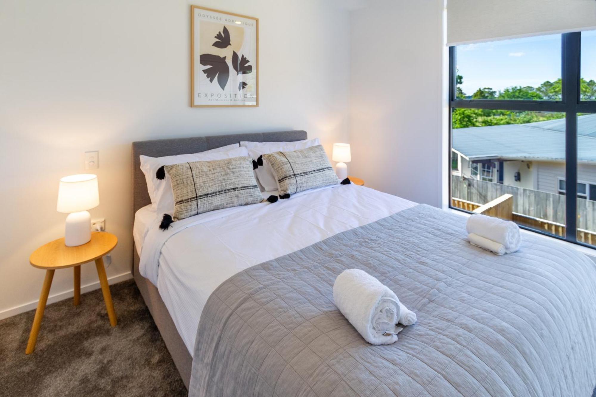 Chic 2-Bed Gem: Trust Arena Proximity - West Akl Apartment Auckland Exterior foto